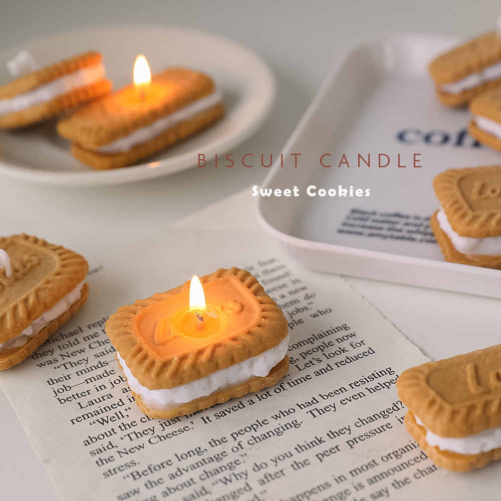 Creative Fragrance Sandwich Biscuits Fragrant Candles