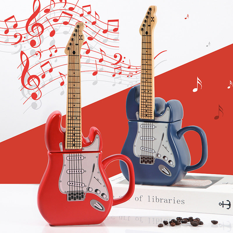 Creative Guitar Cup Modeling Mug