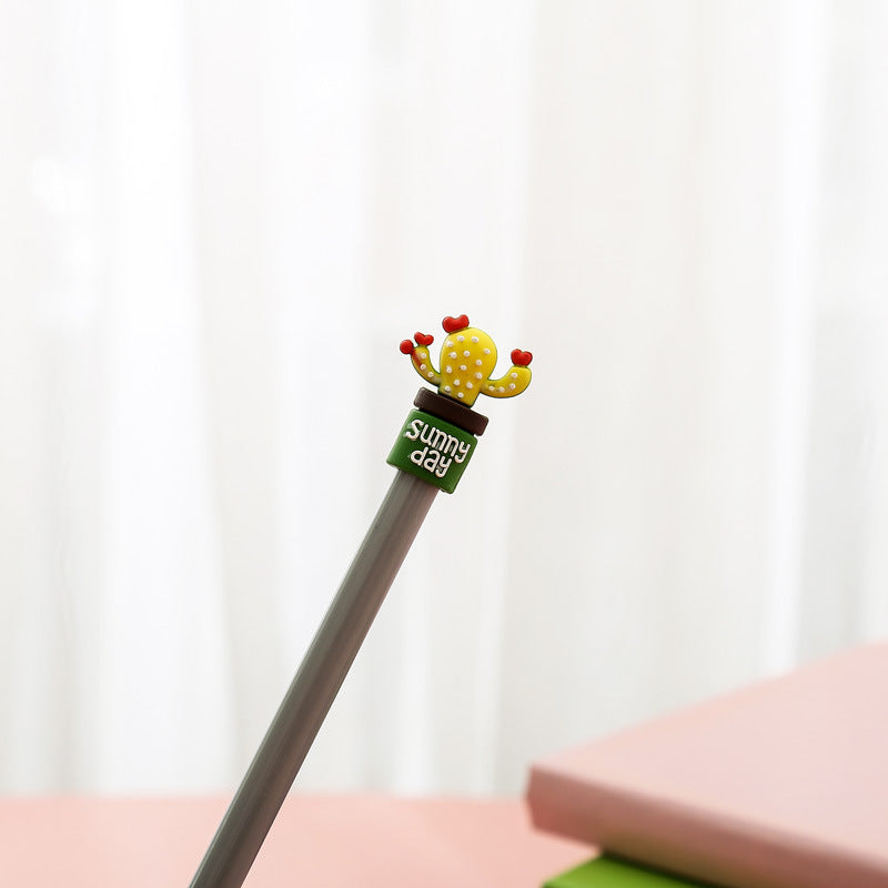 🌵✨ Potted Cactus Gel Pen – Add a Touch of Fun to Your Desk! ✨🖊️