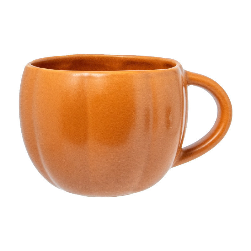 Cute Funny Pumpkin Ceramic Mug Large Capacity