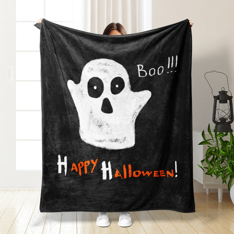 Halloween Blanket Digital Printing Flannel