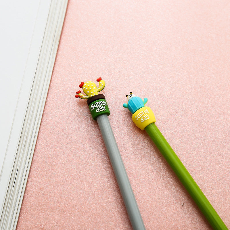 🌵✨ Potted Cactus Gel Pen – Add a Touch of Fun to Your Desk! ✨🖊️