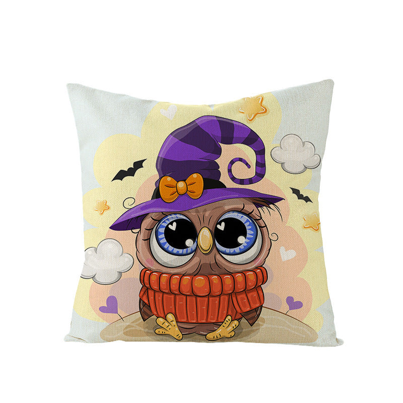 🎃✨ Cartoon-Themed Pillow Covers – Add Fun to Your Space! 🛋️🧸