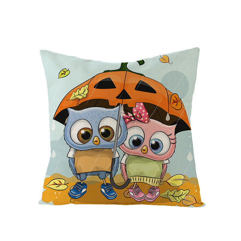 🎃✨ Cartoon-Themed Pillow Covers – Add Fun to Your Space! 🛋️🧸