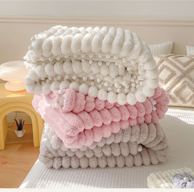 Angora Blanket Nap Sofa Cover Blanket