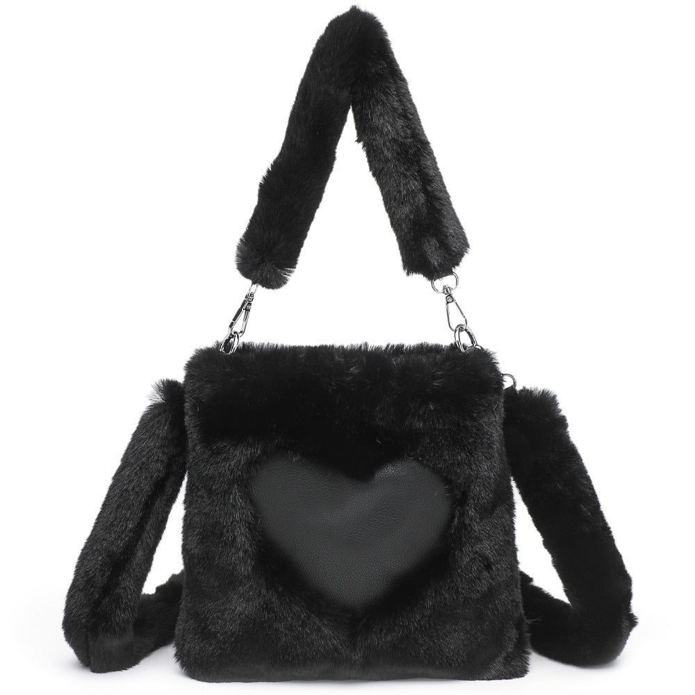 👜✨ Women Fluffy Shoulder Bag – Cozy, Chic, and Perfect for Autumn and Winter! ✨👜