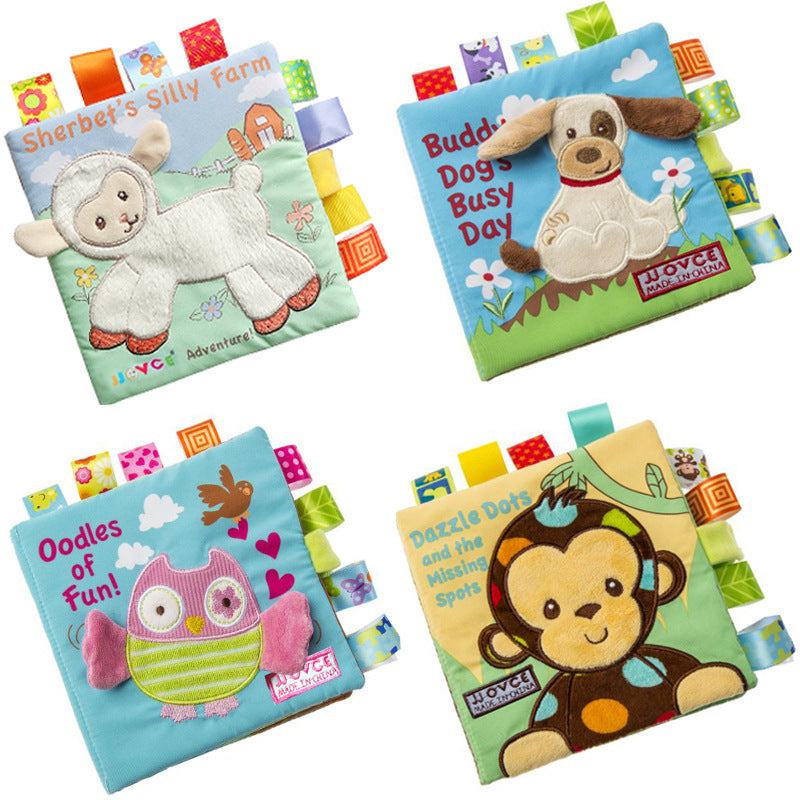 Animal Embroidery Books Puzzle Books Stereoscopic Books Baby Books Can''t Tear Broken Books 