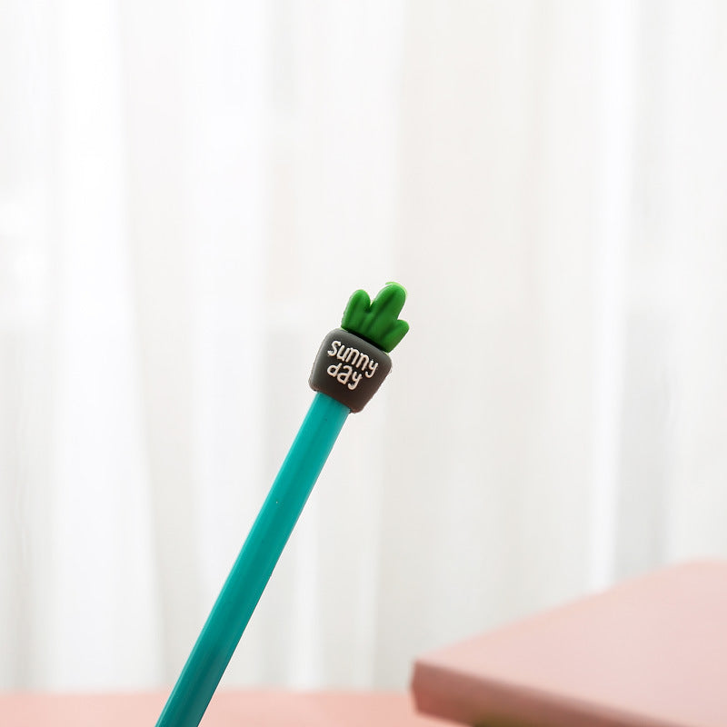 🌵✨ Potted Cactus Gel Pen – Add a Touch of Fun to Your Desk! ✨🖊️