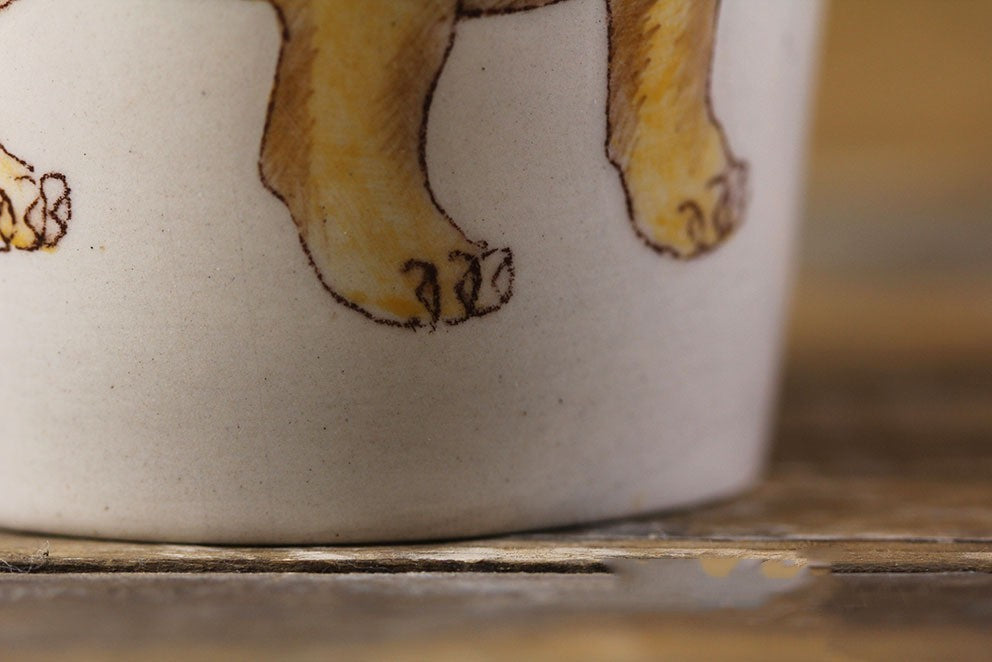 Hand Painted Animal Mug