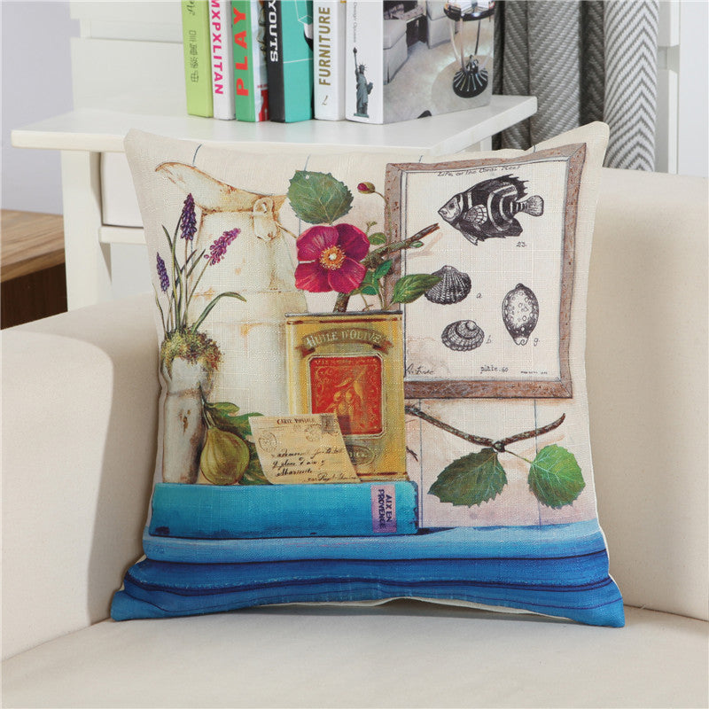 Sofa pillow cushion cover square pillow