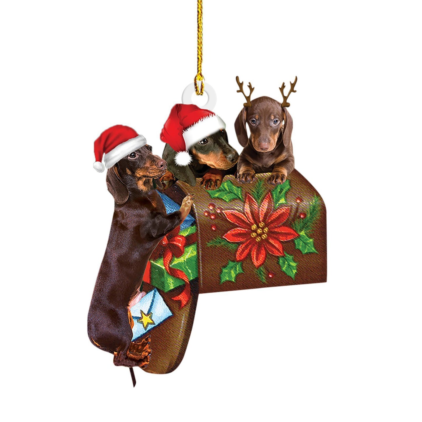 Christmas Sausage Dog Decorations