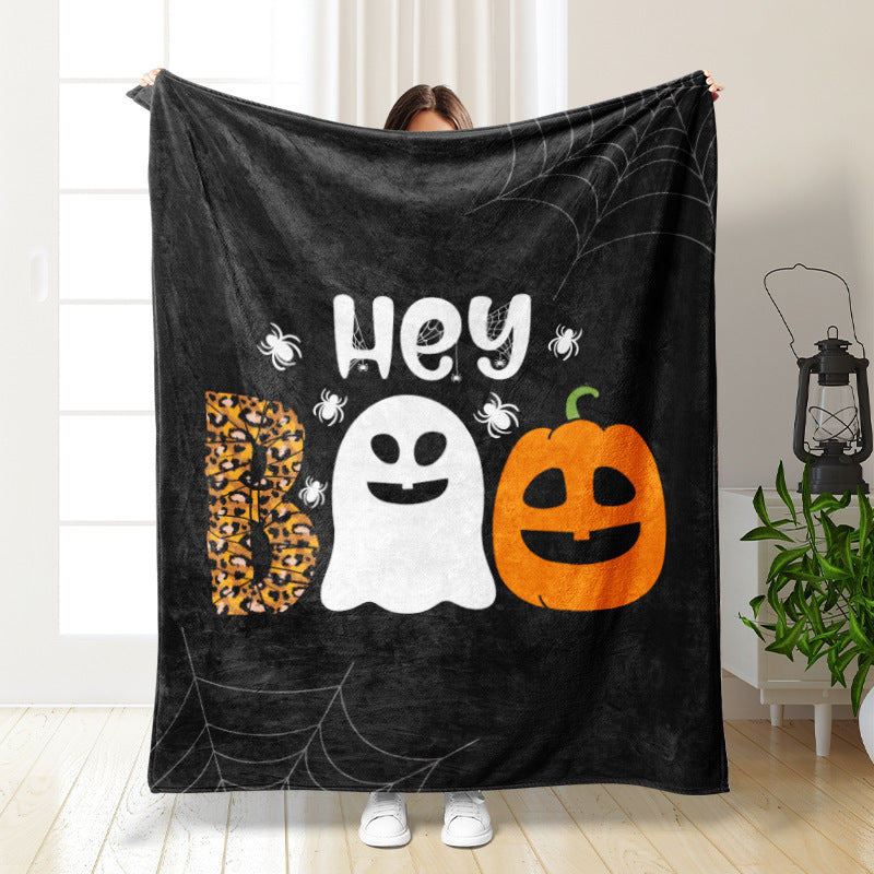 Halloween Blanket Digital Printing Flannel