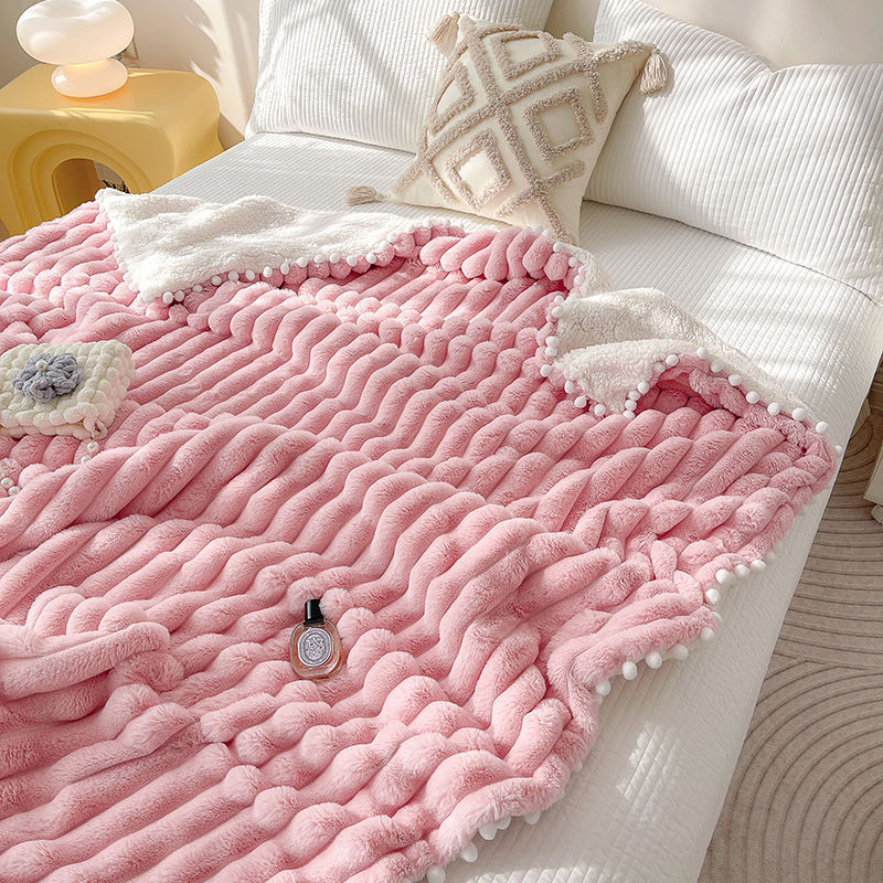 Angora Blanket Nap Sofa Cover Blanket