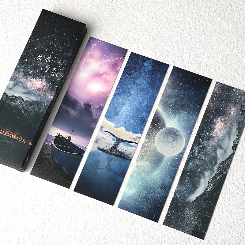 Painted Literary Watercolor Bookmarks