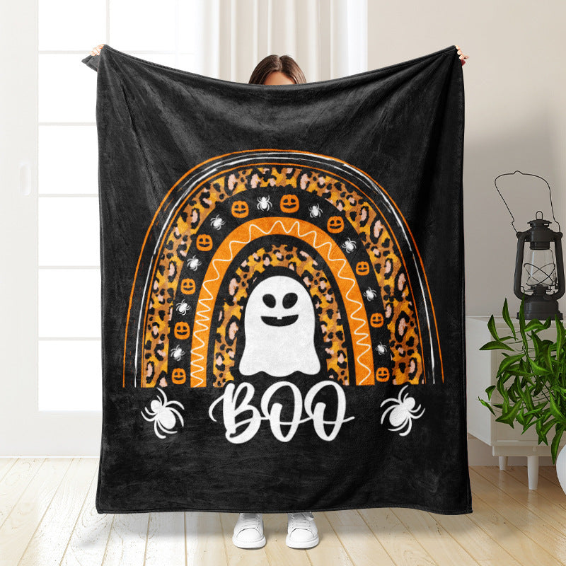 🎃 Cozy Cartoon Anime Blanket – Snuggle Up in Style This Autumn &amp; Winter! 🛌🧡