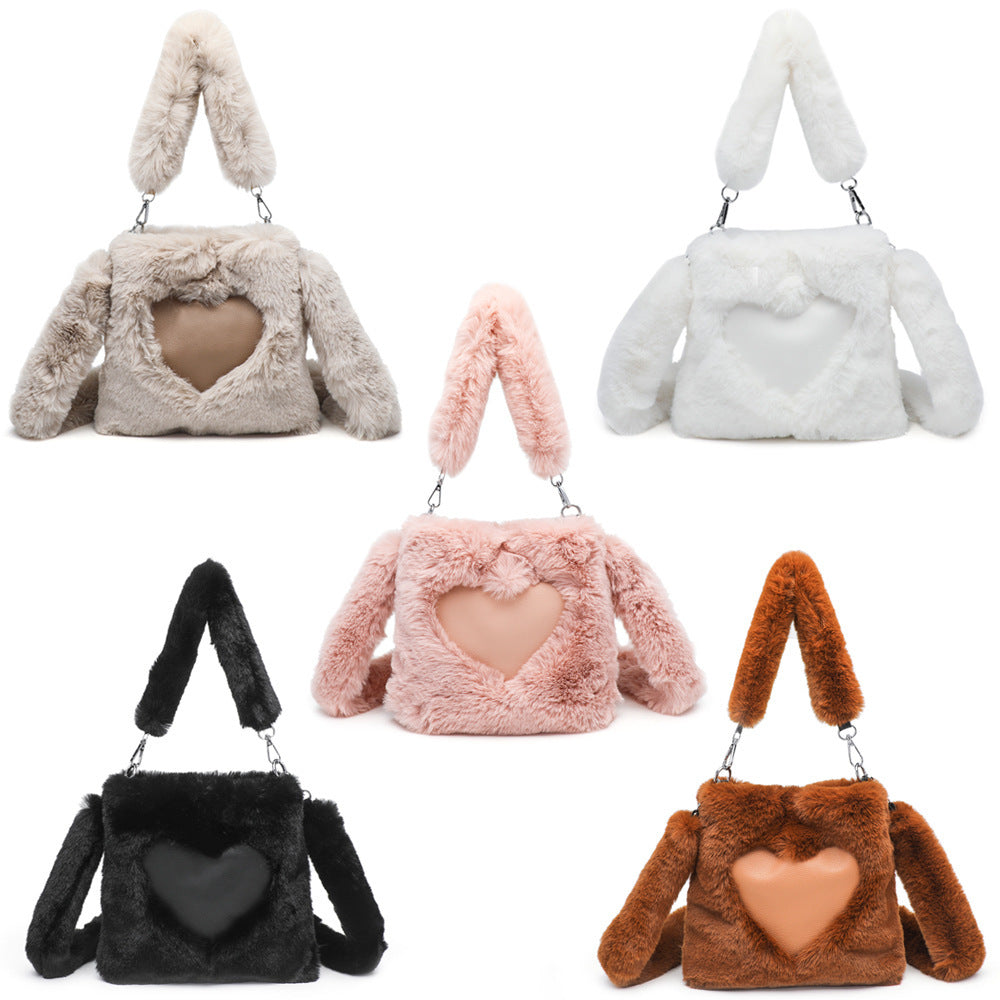 👜✨ Women Fluffy Shoulder Bag – Cozy, Chic, and Perfect for Autumn and Winter! ✨👜