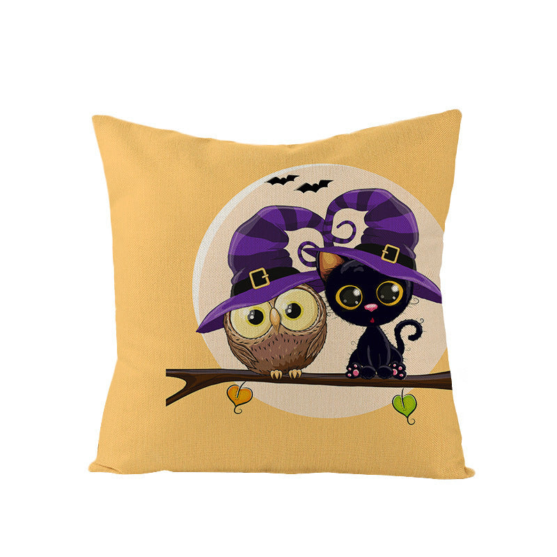 🎃✨ Cartoon-Themed Pillow Covers – Add Fun to Your Space! 🛋️🧸