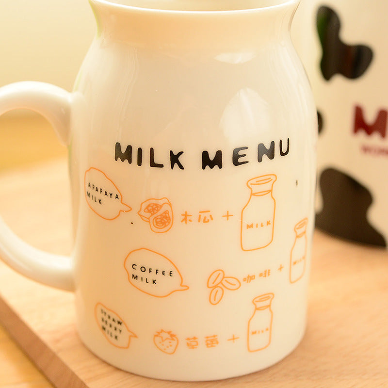 Ceramic Mug Creative Breakfast Office Cup