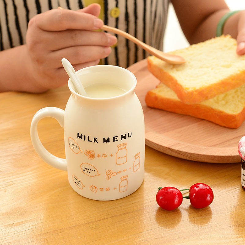 Ceramic Mug Creative Breakfast Office Cup