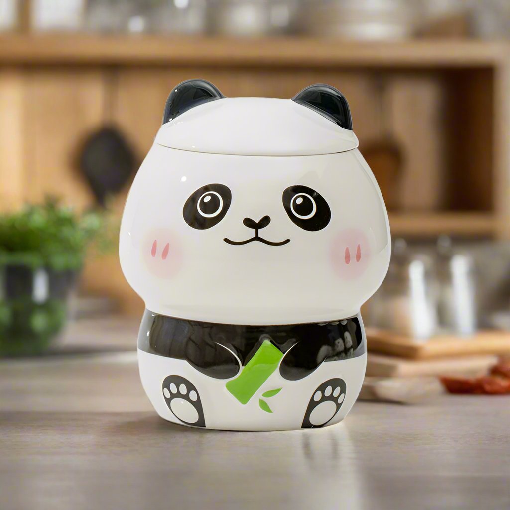 Cartoon Embossed Panda Mug Ceramic