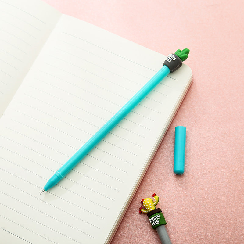 🌵✨ Potted Cactus Gel Pen – Add a Touch of Fun to Your Desk! ✨🖊️