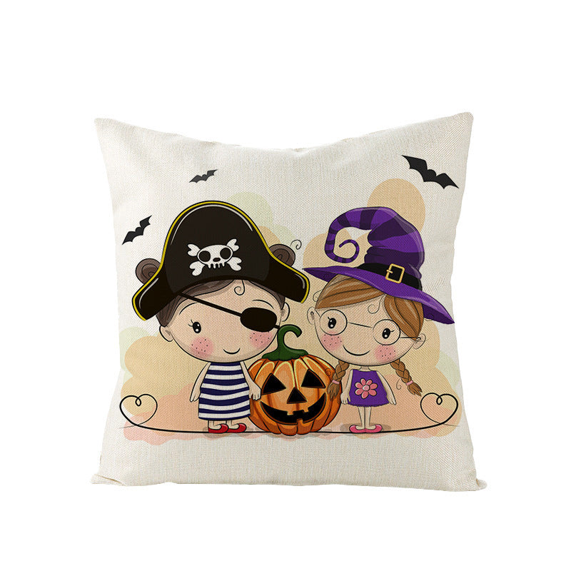 🎃✨ Cartoon-Themed Pillow Covers – Add Fun to Your Space! 🛋️🧸