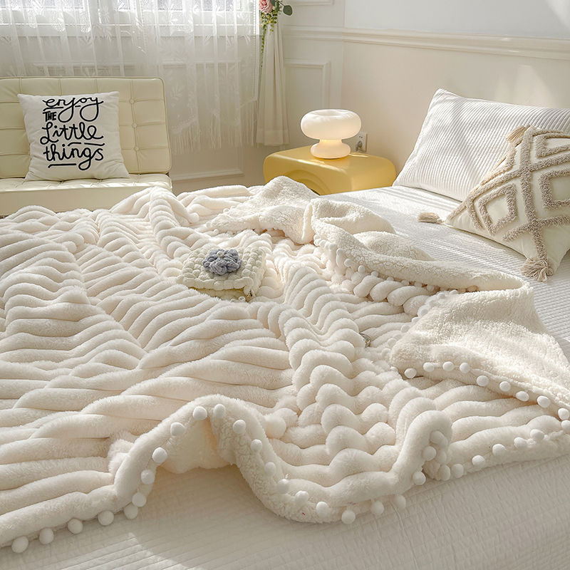 Angora Blanket Nap Sofa Cover Blanket