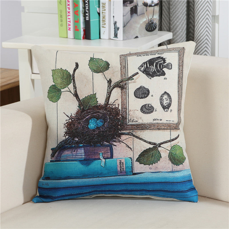 Sofa pillow cushion cover square pillow