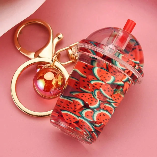 Fruit Floating Keychain