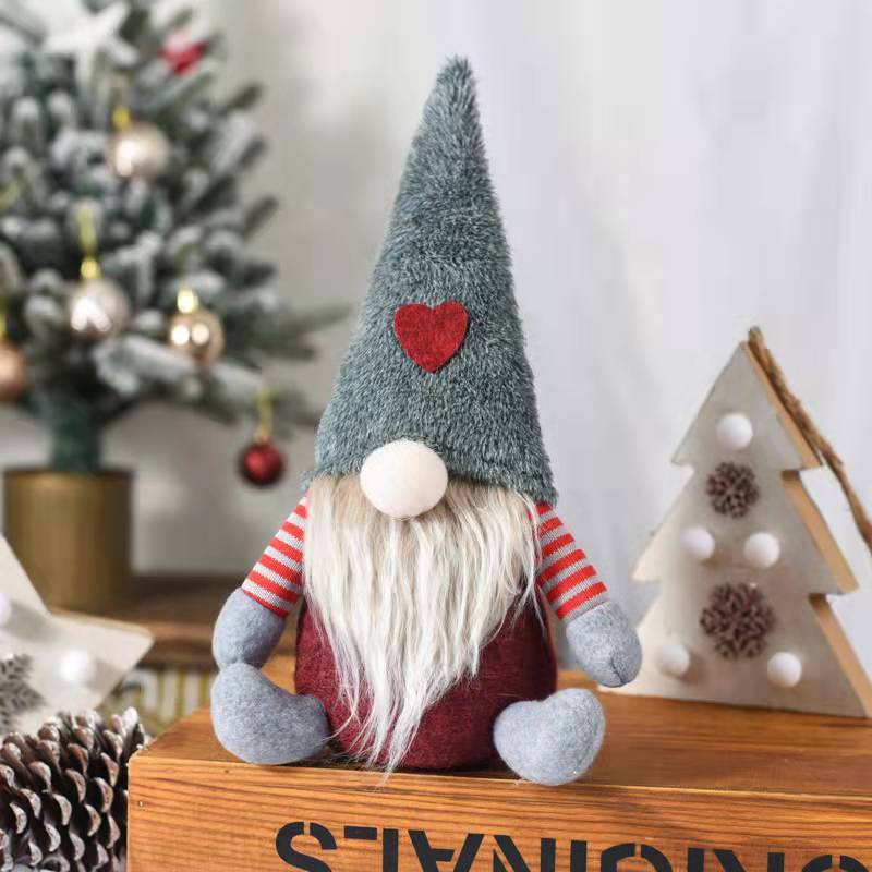 Christmas Faceless Old Man Elf Decorative Creative Ornaments