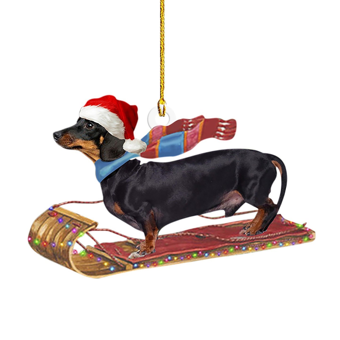 Christmas Sausage Dog Decorations