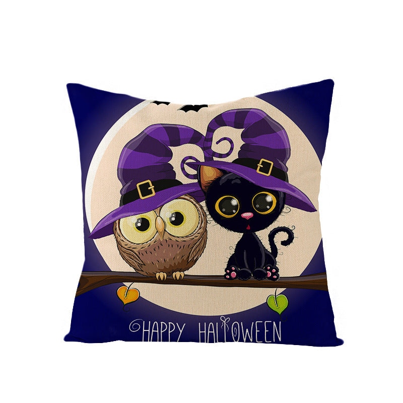 🎃✨ Cartoon-Themed Pillow Covers – Add Fun to Your Space! 🛋️🧸