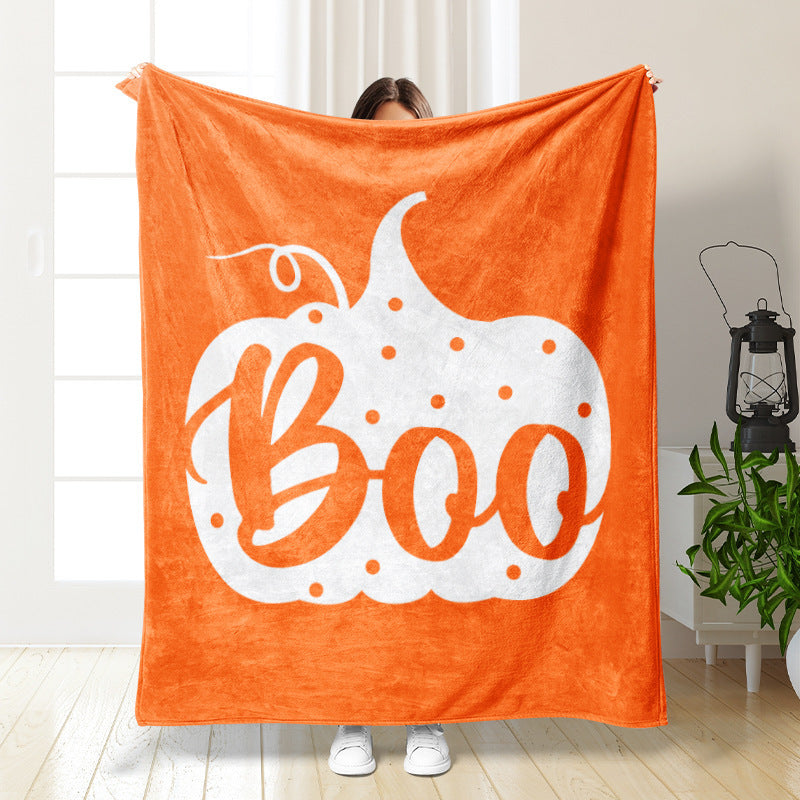 🎃 Cozy Cartoon Anime Blanket – Snuggle Up in Style This Autumn &amp; Winter! 🛌🧡