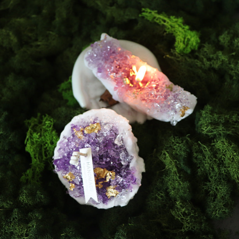 Crystal Cave Fragrant Candle Decorating Candles