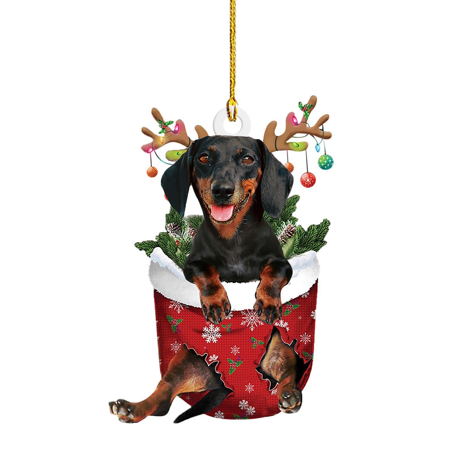 Christmas Sausage Dog Decorations