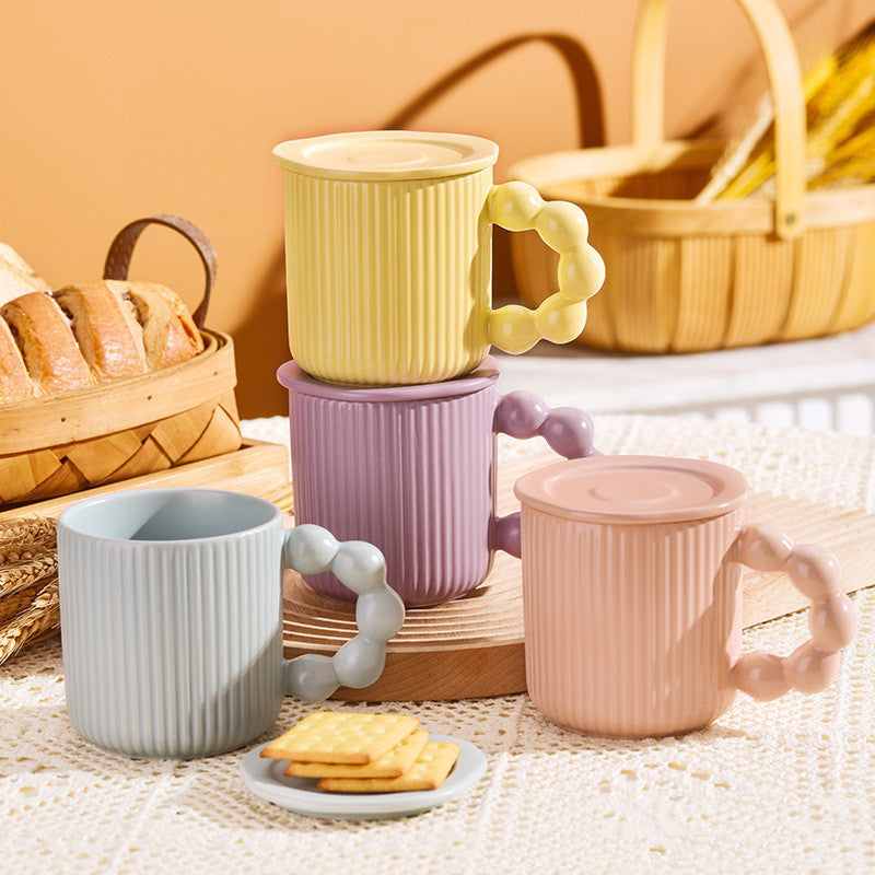 Minimalist Solid Color Ceramic Mug