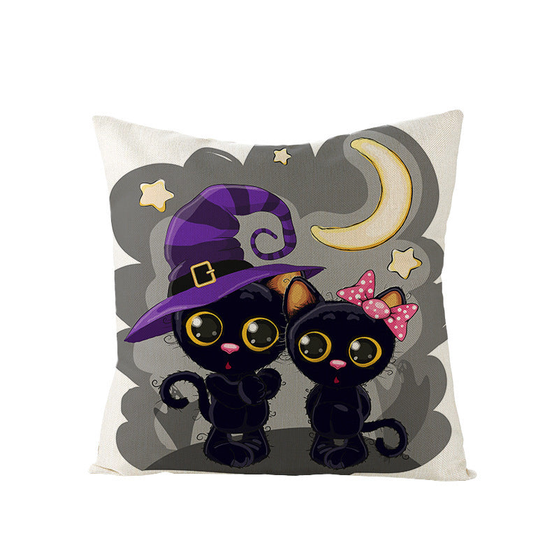 🎃✨ Cartoon-Themed Pillow Covers – Add Fun to Your Space! 🛋️🧸