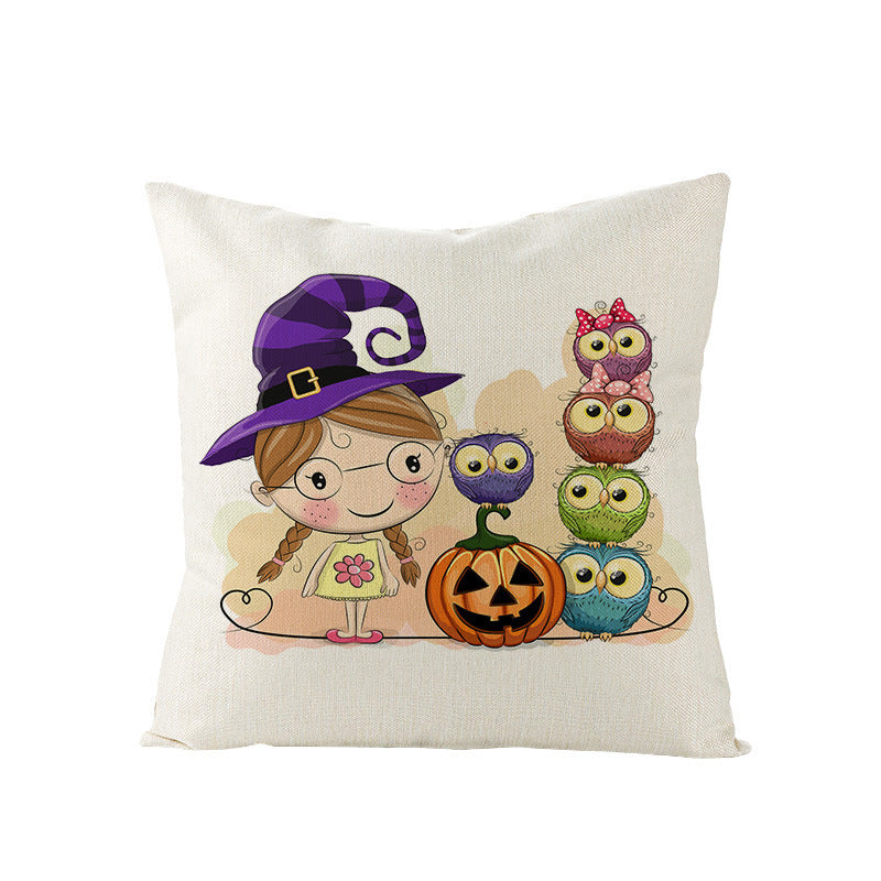 🎃✨ Cartoon-Themed Pillow Covers – Add Fun to Your Space! 🛋️🧸