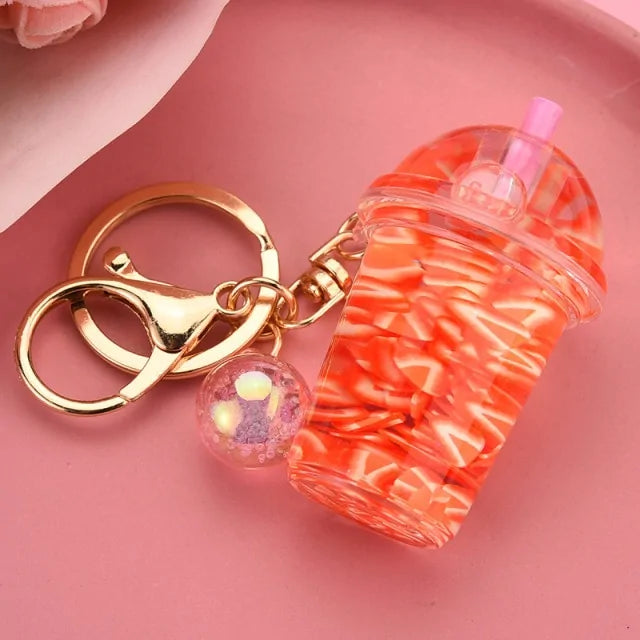 Fruit Floating Keychain